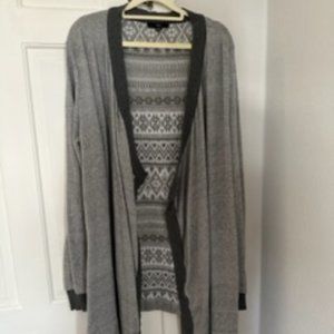 Long Grey Cardigan